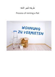 Process of renting a flat