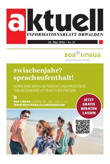Aktuell Obwalden 21-2016