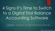 Digital Trial Balance Accounting Software