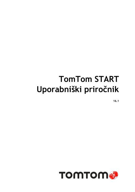 TomTom START 40 - PDF mode d'emploi - Sloven&scaron;&#269;ina