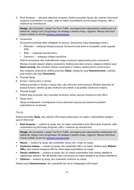 TomTom Blue &amp; Me TomTom 2 Guide de r&eacute;f&eacute;rence - PDF mode d'emploi - Polski