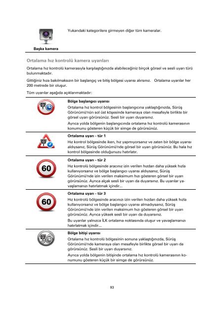 TomTom Blue &amp; Me TomTom 2 Guide de r&eacute;f&eacute;rence - PDF mode d'emploi - T&uuml;rk&ccedil;e