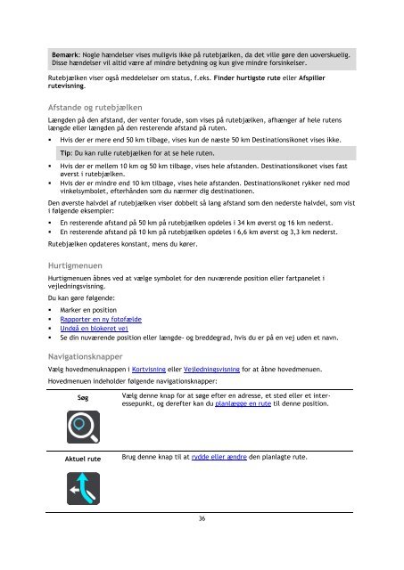 TomTom Bridge Guide de r&eacute;f&eacute;rence - PDF mode d'emploi - Dansk