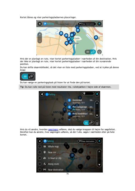 TomTom Bridge Guide de r&eacute;f&eacute;rence - PDF mode d'emploi - Dansk