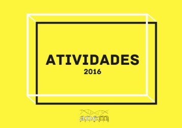 Atividades ANEM 2016