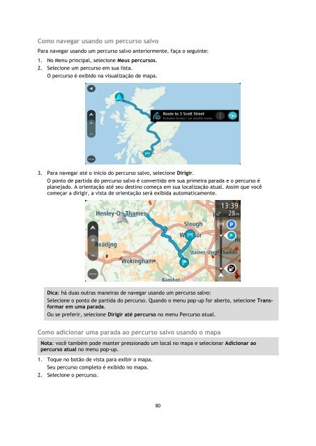 TomTom Bridge Guide de r&eacute;f&eacute;rence - PDF mode d'emploi - Portugu&ecirc;s (Brasil)