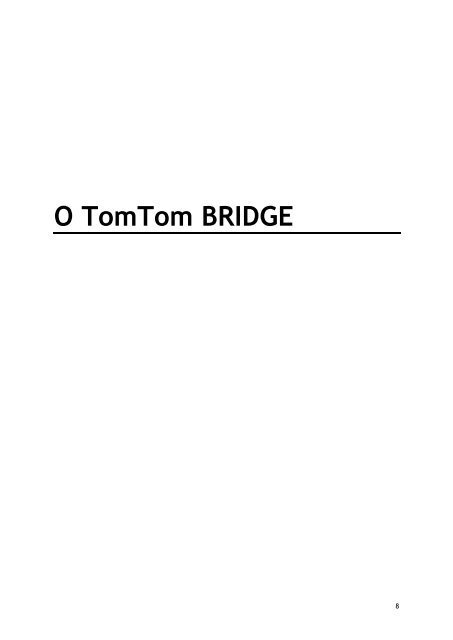 TomTom Bridge Guide de r&eacute;f&eacute;rence - PDF mode d'emploi - Portugu&ecirc;s (Brasil)