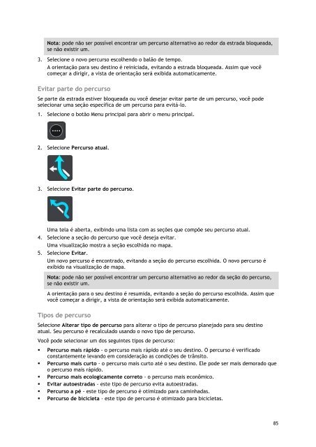 TomTom Bridge Guide de r&eacute;f&eacute;rence - PDF mode d'emploi - Portugu&ecirc;s (Brasil)