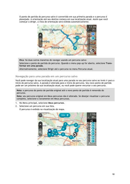 TomTom Bridge Guide de r&eacute;f&eacute;rence - PDF mode d'emploi - Portugu&ecirc;s (Brasil)