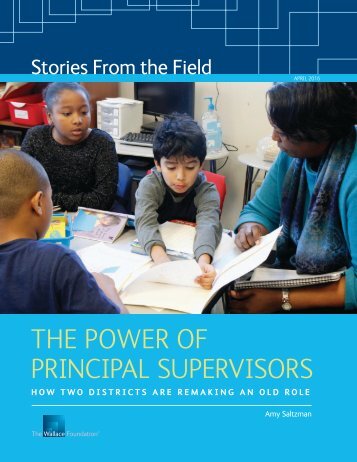 The Power of Principal Supervisors