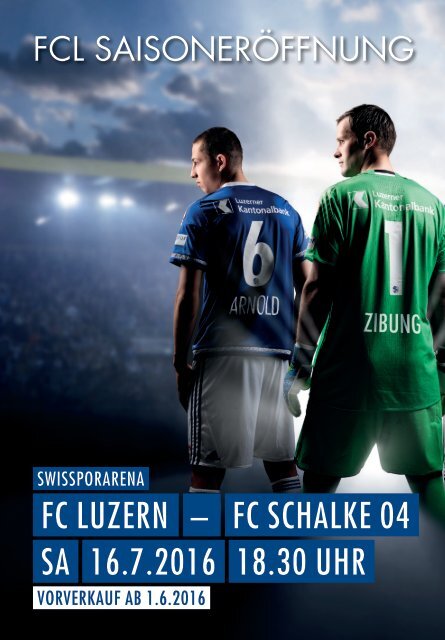 FC LUZERN Matchzytig N°16 15/16 (RSL 36)