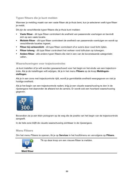 TomTom Via 130 / 135 - PDF mode d'emploi - Nederlands