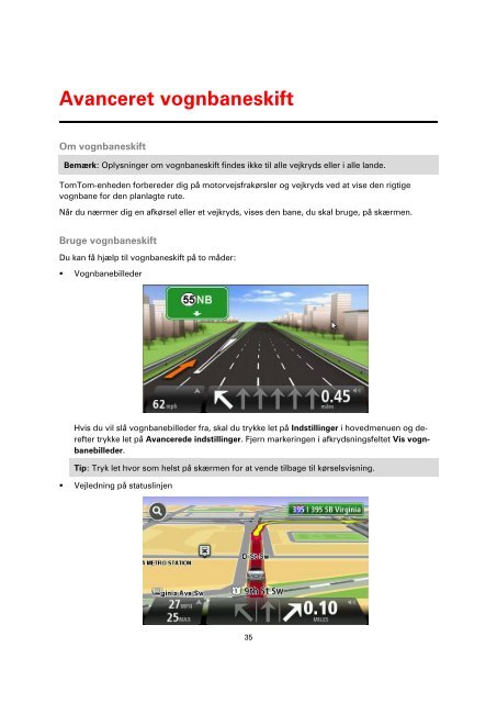 TomTom Start 20 / 25 - PDF mode d'emploi - Dansk