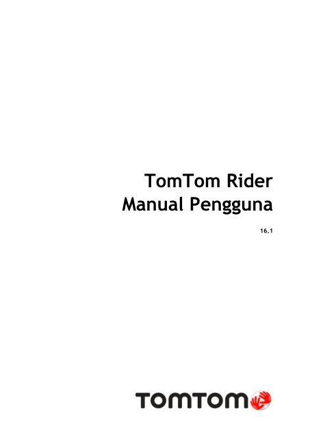TomTom Rider 400 / 40 - PDF mode d'emploi - Malay