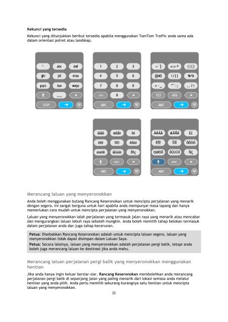 TomTom Rider 400 / 40 - PDF mode d'emploi - Malay