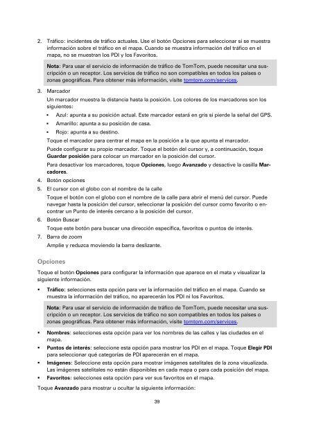 TomTom GO 820 / 825 - PDF mode d'emploi - Espa&ntilde;ol