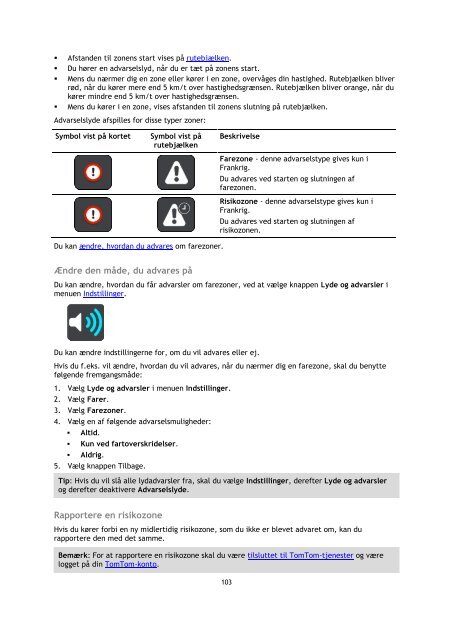 TomTom Trucker 6000 - PDF mode d'emploi - Dansk