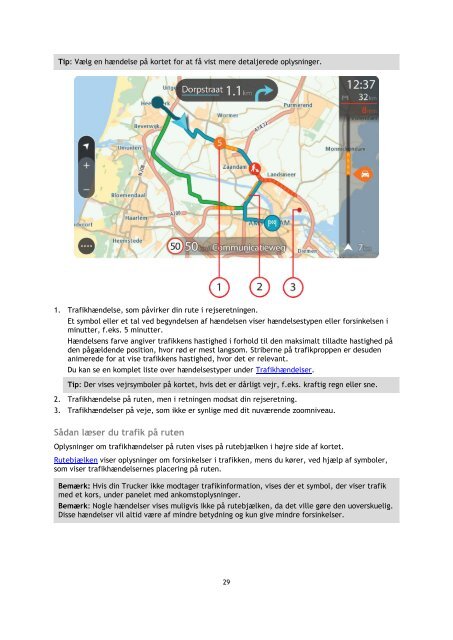 TomTom Trucker 6000 - PDF mode d'emploi - Dansk