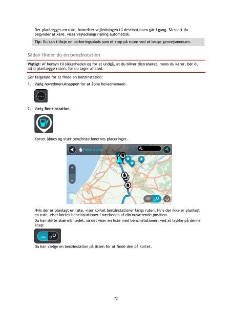 TomTom Trucker 6000 - PDF mode d'emploi - Dansk