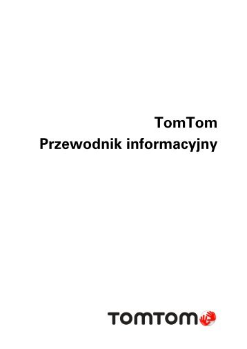 TomTom GO 1000 - PDF mode d'emploi - Polski