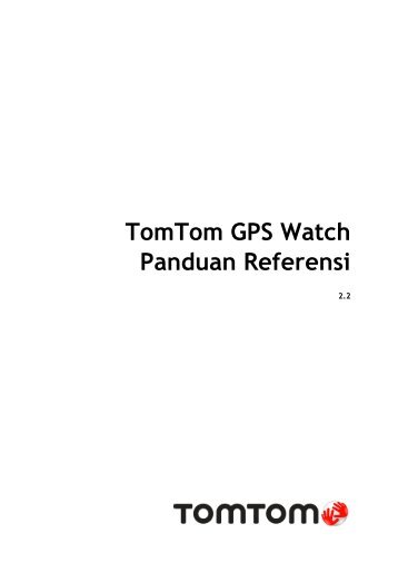 TomTom Guide de rÃ©fÃ©rence Spark / Runner 2 - PDF mode d'emploi - Indonesian