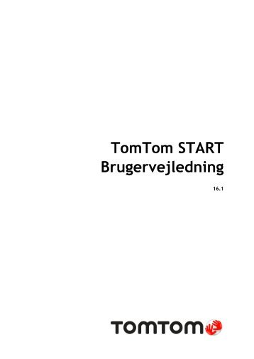 TomTom START 50 - PDF mode d'emploi - Dansk