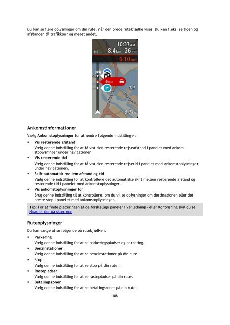 TomTom GO 600 / GO 610 - PDF mode d'emploi - Dansk