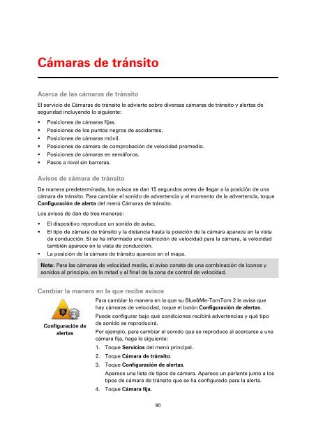 TomTom Blue&amp;Me - TomTom 2 LIVE Guide de r&eacute;f&eacute;rence - PDF mode d'emploi - Espa&ntilde;ol