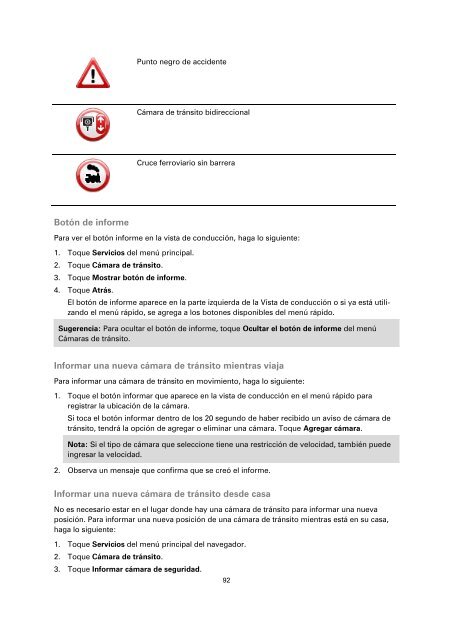 TomTom Blue&amp;Me - TomTom 2 LIVE Guide de r&eacute;f&eacute;rence - PDF mode d'emploi - Espa&ntilde;ol