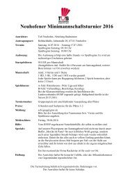 Ausschreibung Neuhofener Minimannschaftsturnier 2016 2.0