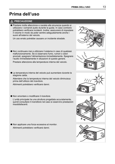 Toyota TNS410 - PZ420-E0333-IT - TNS410 - mode d'emploi