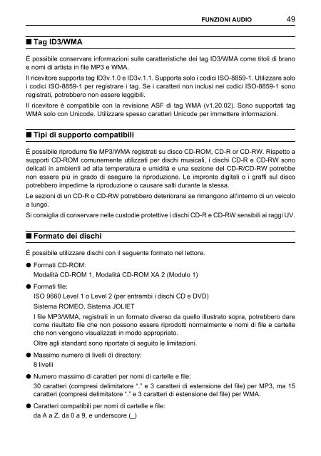 Toyota TNS410 - PZ420-E0333-IT - TNS410 - mode d'emploi