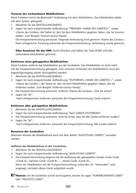 Toyota Bluetooth UIM English French German Dutch Italian - PZ420-00292-ME - Bluetooth UIM English French German Dutch Italian - mode d'emploi