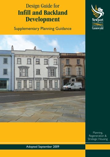 Infill and Backland Development - Newport City Council