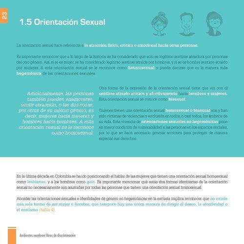 libres de discriminación