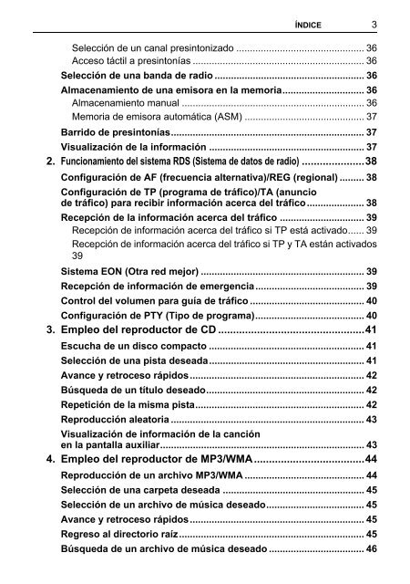 Toyota TNS410 - PZ420-E0333-ES - TNS410 - mode d'emploi