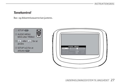 Toyota Rear Entertainment System - PZ462-00207-00 - Rear Entertainment System - Danish - mode d'emploi