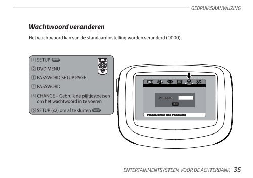 Toyota Rear Entertainment System - PZ462-00207-00 - Rear Entertainment System - Dutch - mode d'emploi
