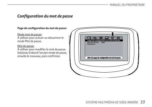 Toyota Rear Entertainment System - PZ462-00207-00 - Rear Entertainment System - French - mode d'emploi