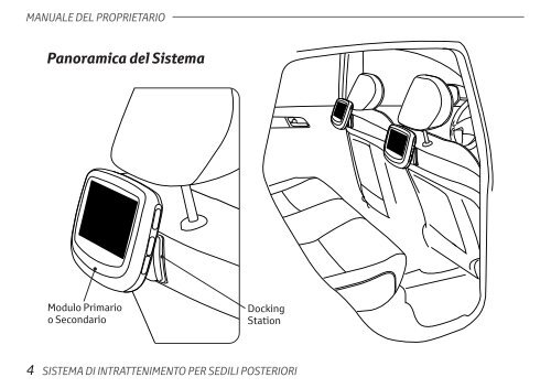 Toyota Rear Entertainment System - PZ462-00207-00 - Rear Entertainment System - Italian - mode d'emploi