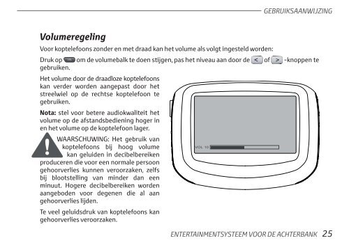 Toyota Rear Entertainment System - PZ462-00207-00 - Rear Entertainment System - Dutch - mode d'emploi