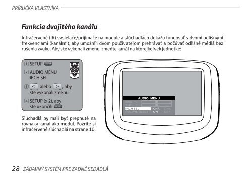 Toyota Rear Entertainment System - PZ462-00207-00 - Rear Entertainment System - Slovak - mode d'emploi