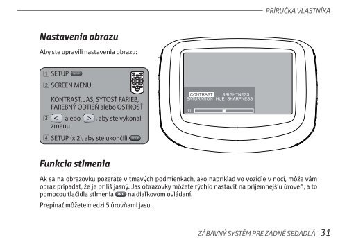 Toyota Rear Entertainment System - PZ462-00207-00 - Rear Entertainment System - Slovak - mode d'emploi