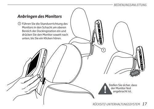 Toyota Rear Entertainment System - PZ462-00207-00 - Rear Entertainment System - German - mode d'emploi