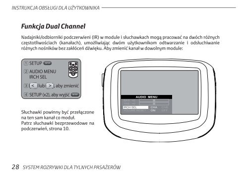 Toyota Rear Entertainment System - PZ462-00207-00 - Rear Entertainment System - Polish - mode d'emploi