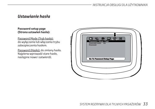 Toyota Rear Entertainment System - PZ462-00207-00 - Rear Entertainment System - Polish - mode d'emploi