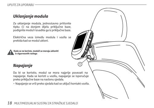 Toyota Rear Entertainment System - PZ462-00207-00 - Rear Entertainment System - Croatian - mode d'emploi