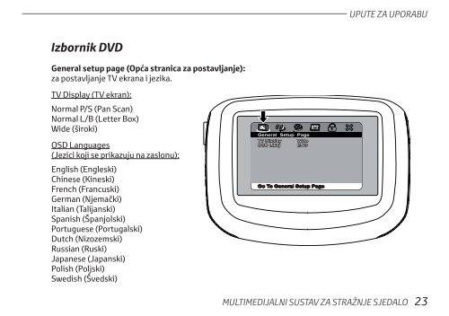 Toyota Rear Entertainment System - PZ462-00207-00 - Rear Entertainment System - Croatian - mode d'emploi