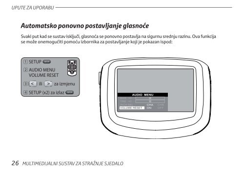 Toyota Rear Entertainment System - PZ462-00207-00 - Rear Entertainment System - Croatian - mode d'emploi