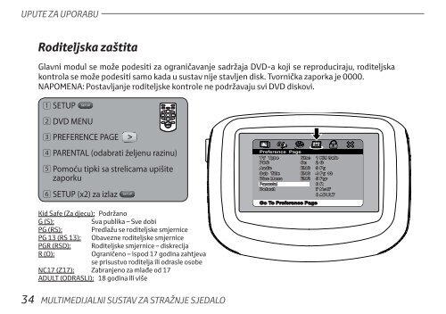 Toyota Rear Entertainment System - PZ462-00207-00 - Rear Entertainment System - Croatian - mode d'emploi